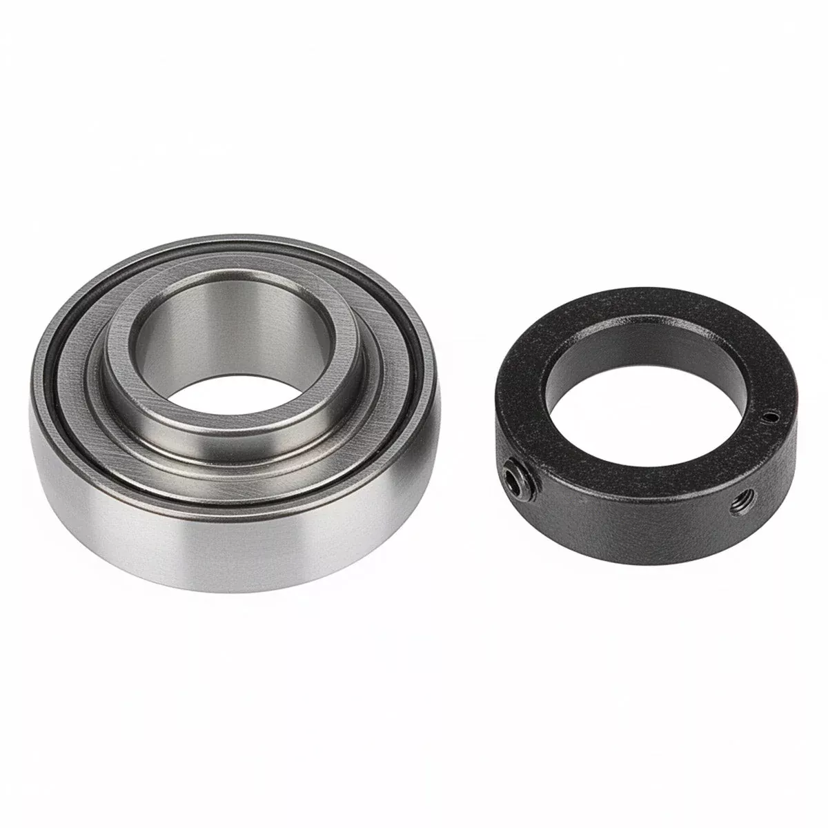 1-1/2 INCH BORE GREASABLE INSERT BEARING WITH COLLAR SPHERICAL RACE