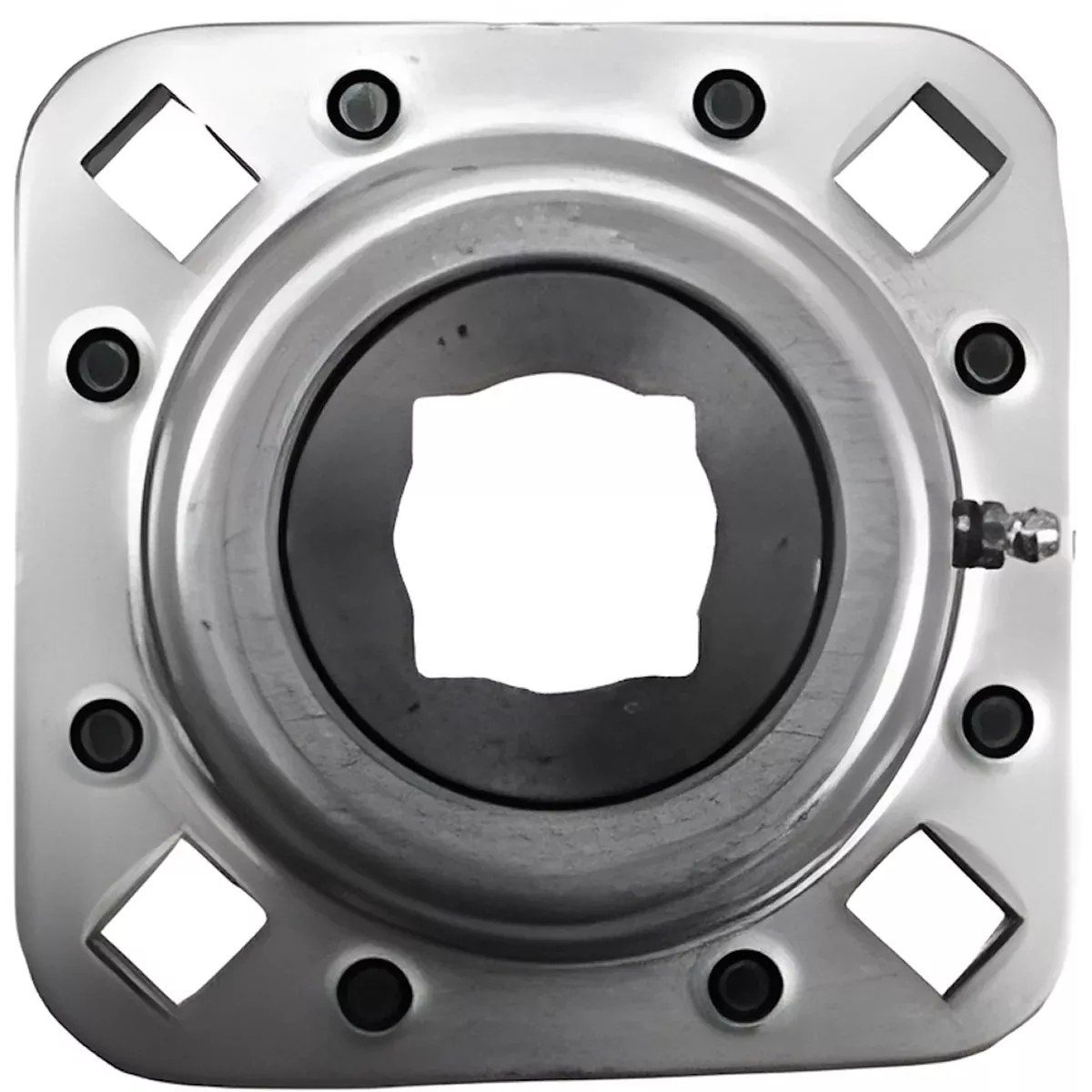 1-1/2 INCH SQUARE RIVETED FLANGE DISC BEARING FOR KRAUSE