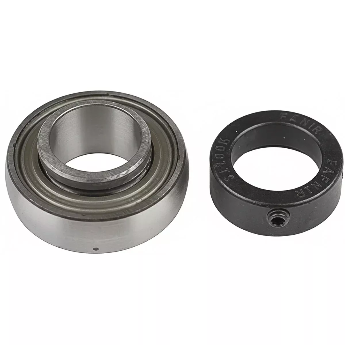 1 INCH BORE GREASABLE INSERT BEARING WITH COLLAR SPHERICAL RACE