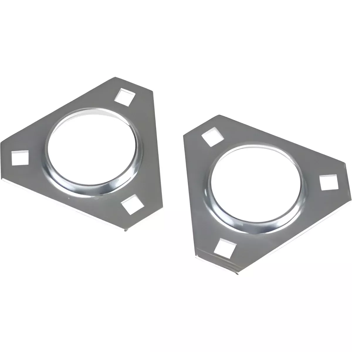 47MM TRIANGULAR FLANGE PAIR