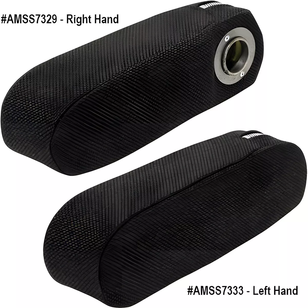 Armrest, Black Fabric, Right Hand for Case & David Brown, Case IH, International and more 1070, 1090, 1170+ | SS7329