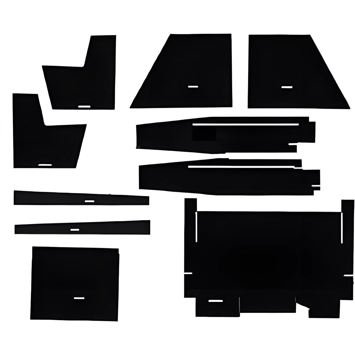 Black Upholstery Kit for Case 2470, 2670 | F63416