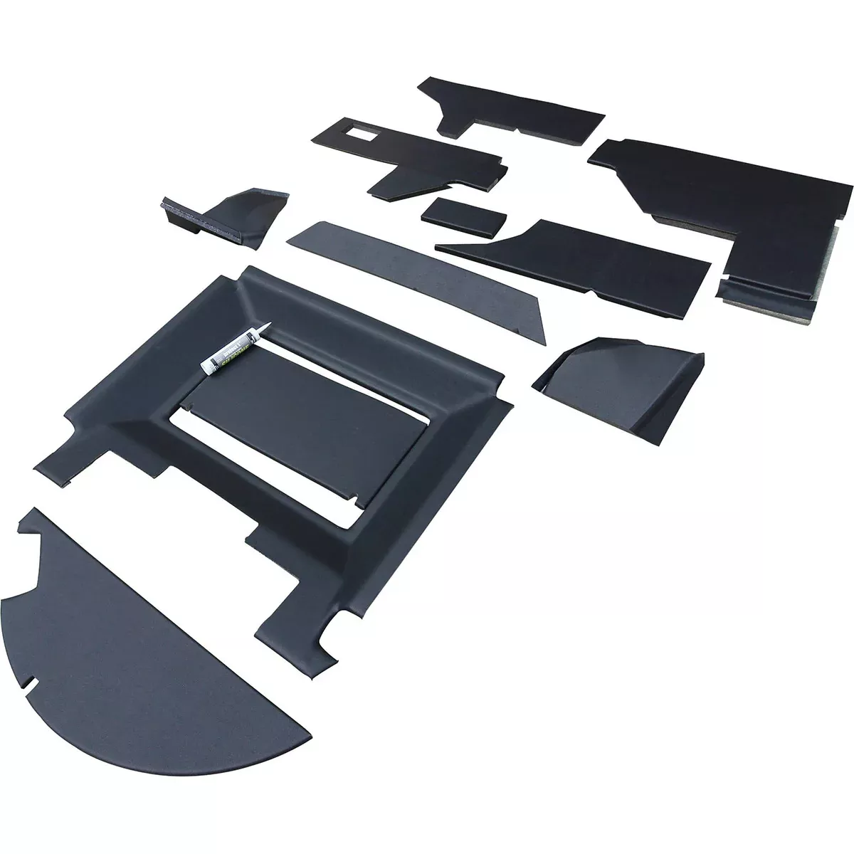 Black Vinyl Qwik Fit Cab Kit for John Deere 4030, 4040+ | AR56683