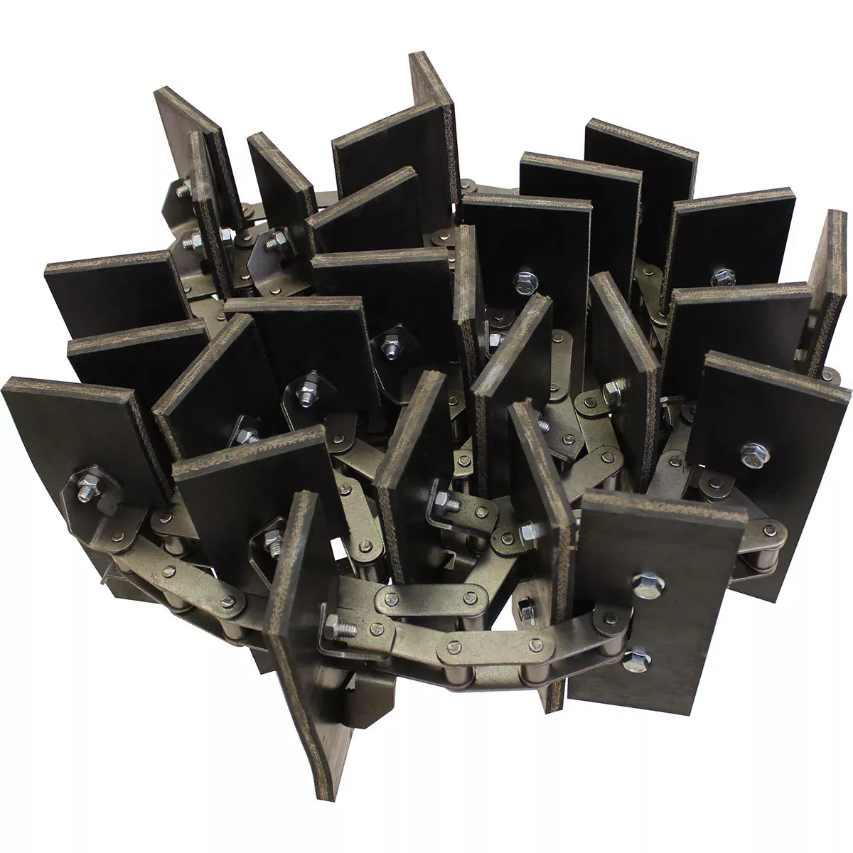 Clean Grain Elevator Chain, Rubber Paddles for John Deere 8820 | AH134818