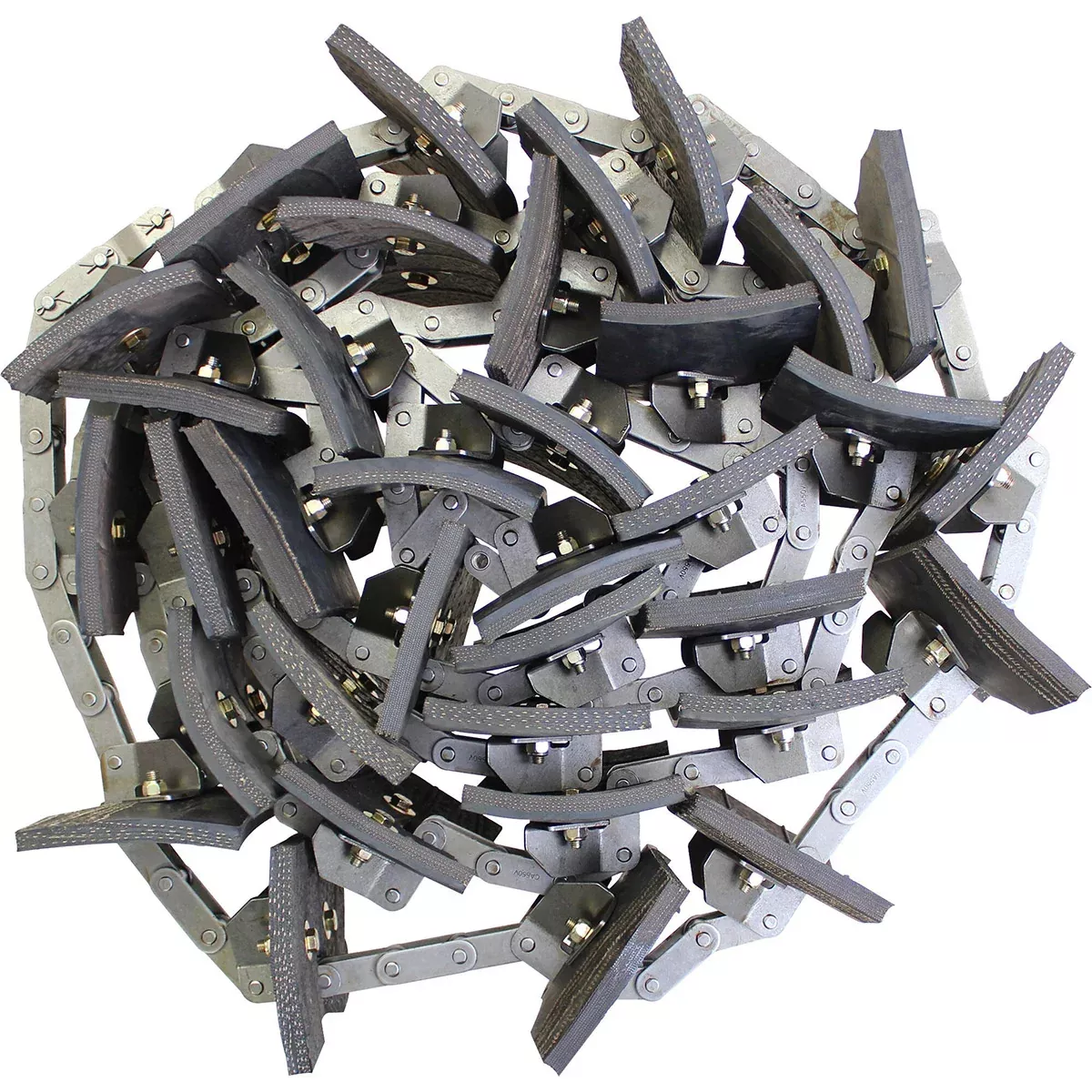 Clean Grain Elevator Chain, Rubber Paddles for John Deere 9670STS, 9770STS, 9870STS+ | AXE28560