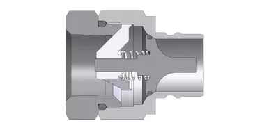 Dixon V8BF8-SS 1" H-STYLE NIPPLE, 1" BSPP, 316SS Body Material: 316 STAINLESS Body Size: 1"