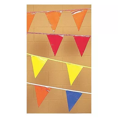 Manufacturer Varies Pennants,Polyethylene,Multicolor,100 ft. PL-2 M-C
