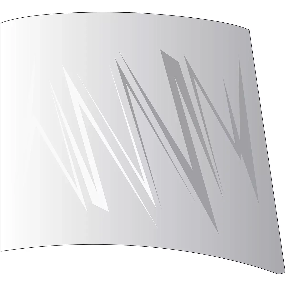 Upper Windshield Glass, Right Hand for John Deere 2355, 2555+ | L58953