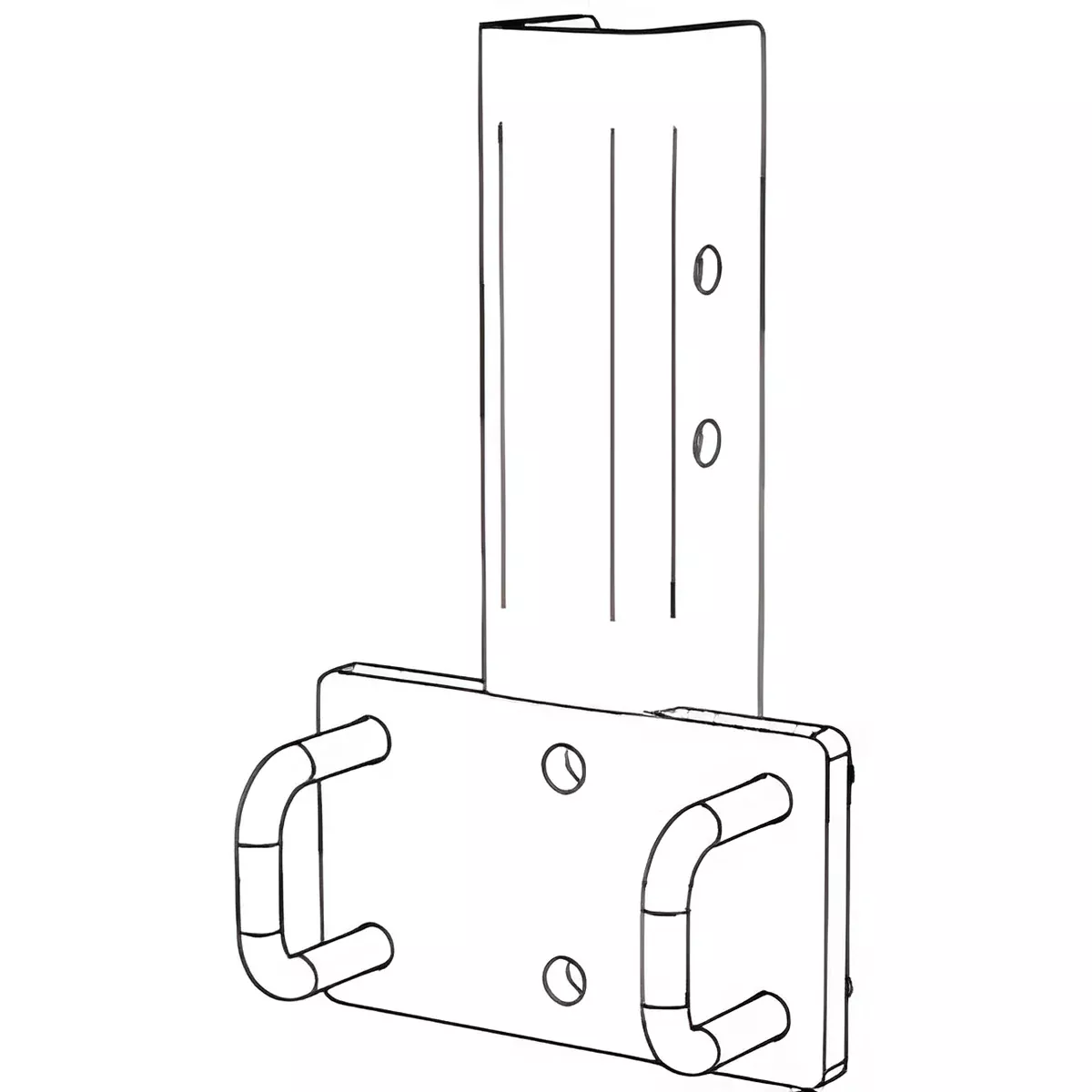 Vertical Bracket for John Deere 606, 608, 612, 616, 618, 708+ | X30015
