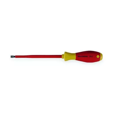 Wiha Insulated Slotted Screwdriver 9-64 in Round 32015
