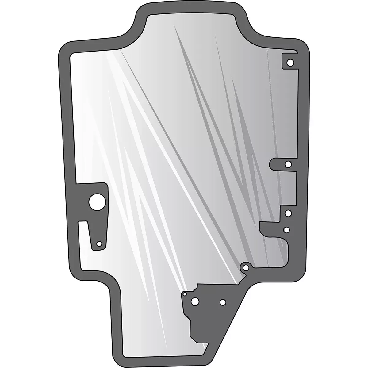 Windshield for Case and New Holland SR130, SR150, SR175+ | 47405930