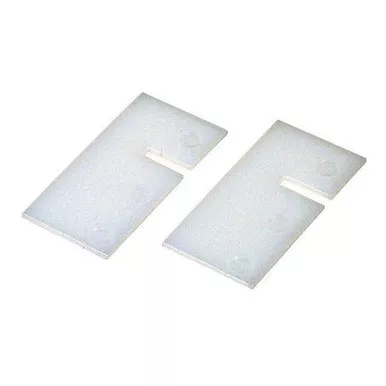Zebra Skimmers Belt Skimmers Wipers,Plastic,1 in.,PR BXWIP