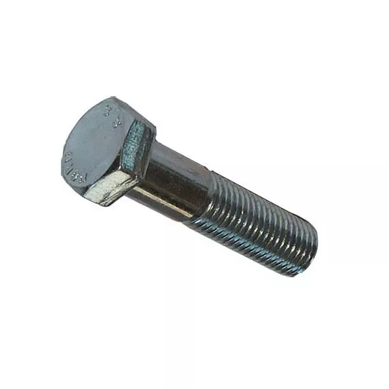 Zinc Plated Hex Bolt 1 /2 Inch x 3-1 /2 Inch UNF Thread for General Purpose Applications